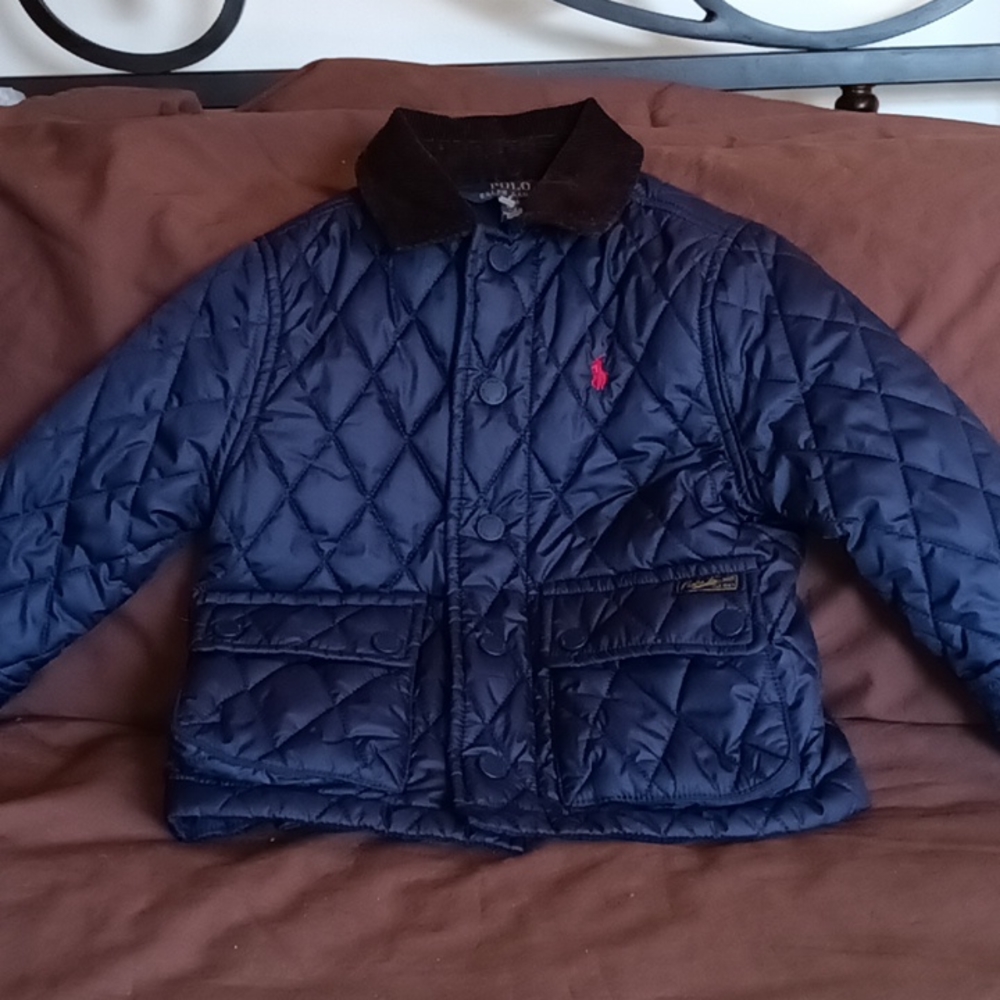 Polo by Ralph Lauren Quilted Navy Kids Jacket